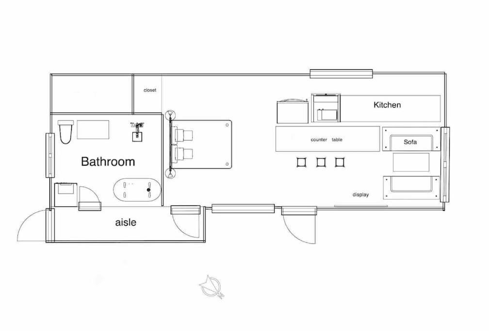 Hacobune Tinyhouse 恩纳 外观 照片